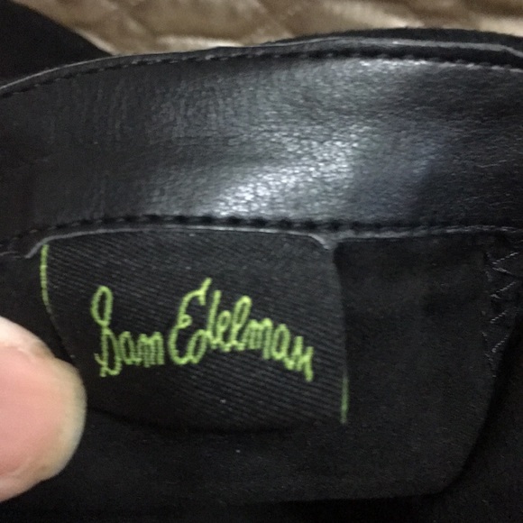 Black Suede Sam Edelman Thigh High Boots - Picture 9 of 10